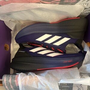 Adidas Ultraboost Sneakers - Purple and White. Never been worn, still in box.